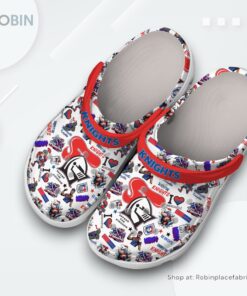 Newcastle Knights NRL Sport Classic Crocs Shoes Newcastle Knights NRL Sport Classic Crocs Shoes
