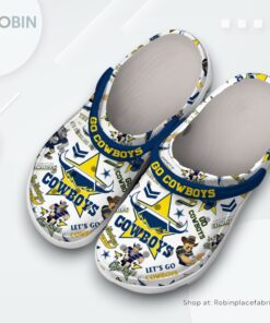 North Queensland Cowboys NRL Sport Classic Crocs Shoes