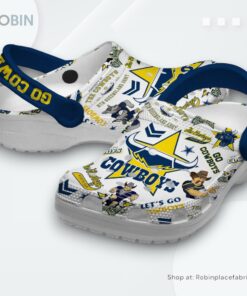 North Queensland Cowboys NRL Sport Classic Crocs Shoes