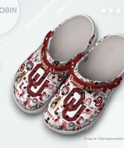 Oklahoma Sooners NCAA SportClassic Crocs Shoes, Oklahoma Sooners Gifts