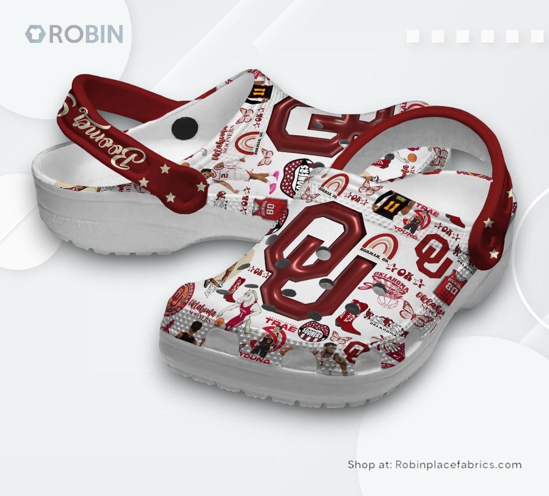 Oklahoma Sooners NCAA SportClassic Crocs Shoes, Oklahoma Sooners Gifts