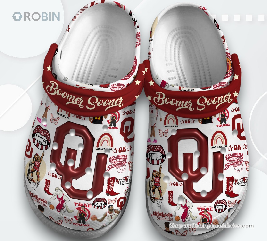 Oklahoma Sooners NCAA SportClassic Crocs Shoes, Oklahoma Sooners Gifts