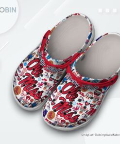 Ole Miss Rebels NCAA Sport Classic Crocs Shoes, Ole Miss Rebels Merchandise Ole Miss Rebels NCAA Sport Classic Crocs Shoes, Ole Miss Rebels Merchandise