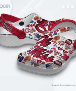 Ole Miss Rebels NCAA Sport Classic Crocs Shoes, Ole Miss Rebels Merchandise Ole Miss Rebels NCAA Sport Classic Crocs Shoes, Ole Miss Rebels Merchandise