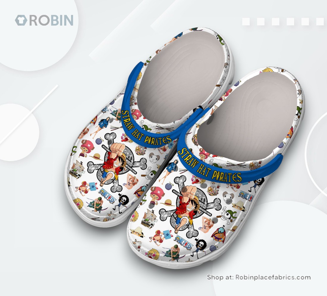 One Piece Anime TV Series Classic Crocs Shoes, One Piece Anime Unique Gifts