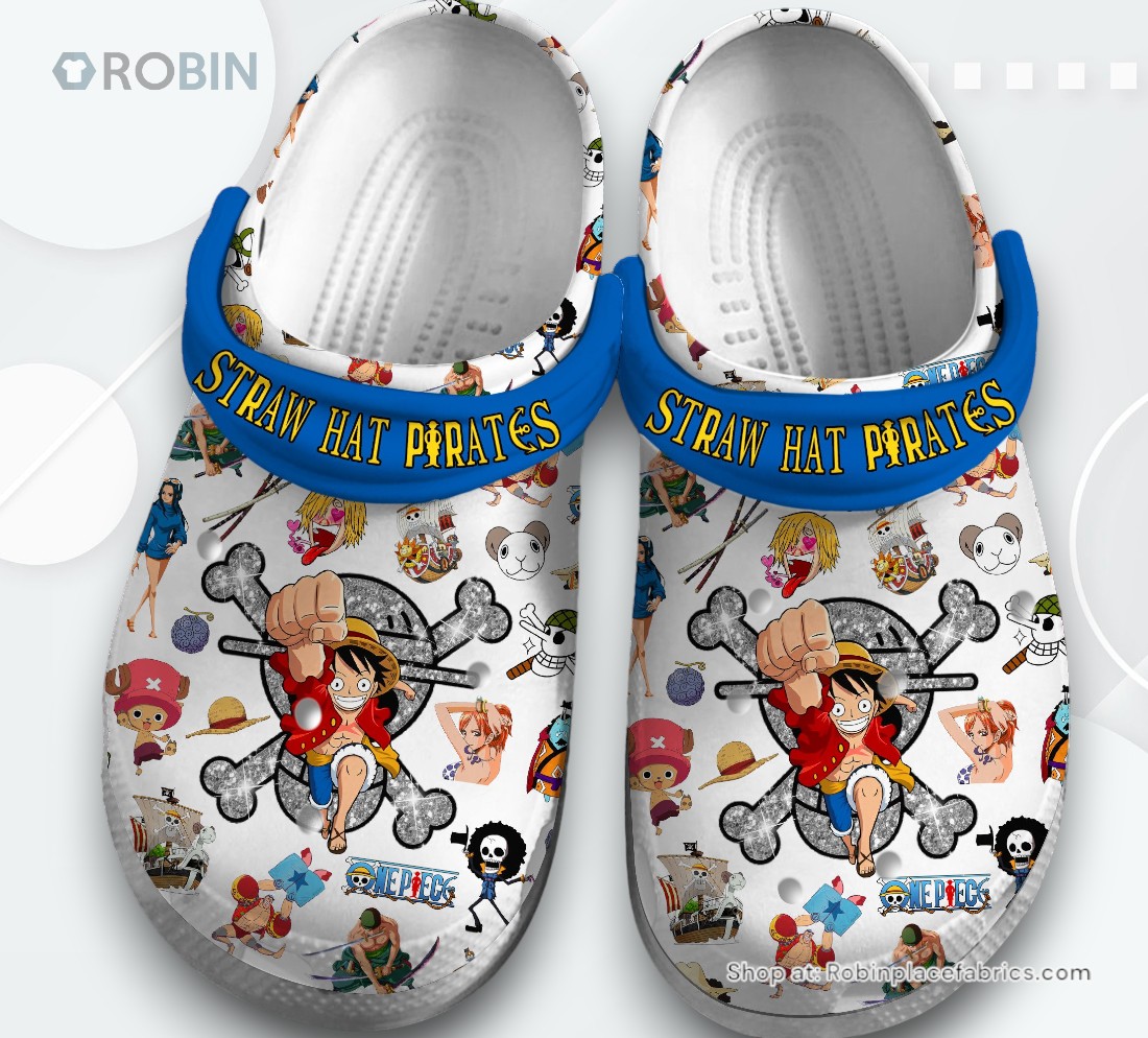 One Piece Anime TV Series Classic Crocs Shoes, One Piece Anime Unique Gifts