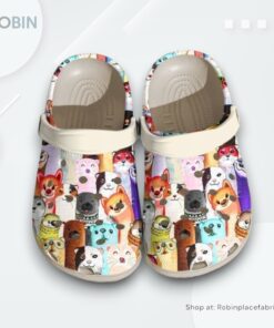 Otter Group Photo Classic Clogs Shoes