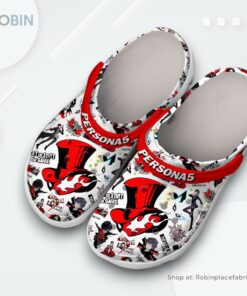 Persona 5 GamesClassic Crocs Shoes