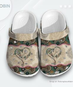 Personalized Nurse Mandala Heart Vintage Gift For Unique Gifts clog Shoes Personalized Nurse Mandala Heart Vintage Gift For Unique Gifts clog Shoes
