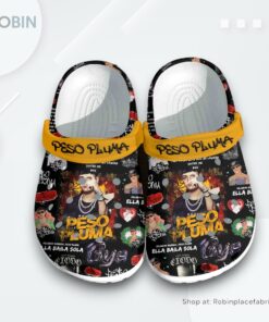 Peso Pluma Music Classic Crocs Shoes