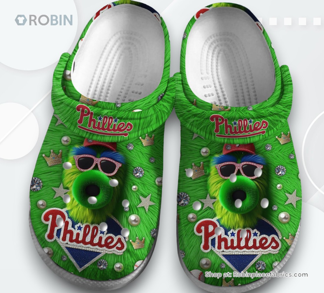 Philadelphia Phillies MLB Sport Classic Crocs Shoes, Phillies Gifts