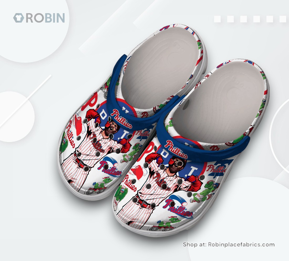 Philadelphia Phillies MLB Sport Classic Crocs Shoes, Phillies Gifts