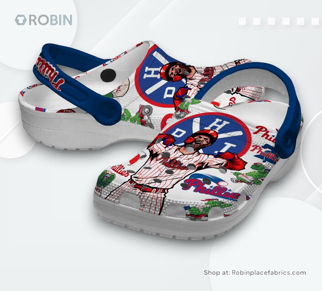 Philadelphia Phillies MLB Sport Classic Crocs Shoes, Phillies Gifts
