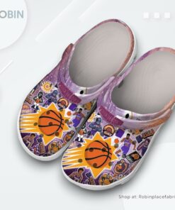 Phoenix Suns NBA Sport Classic Crocs Shoes, Phoenix Suns Merch