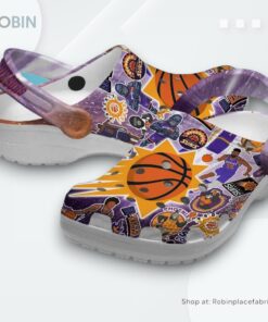 Phoenix Suns NBA Sport Classic Crocs Shoes, Phoenix Suns Merch Phoenix Suns NBA Sport Classic Crocs Shoes, Phoenix Suns Merch