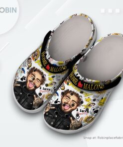 Post Malone Rapper Music Classic Crocs Shoes