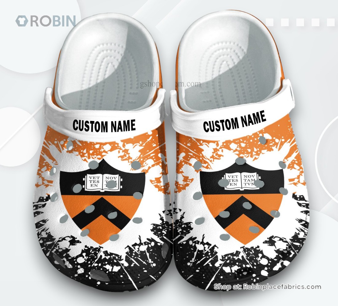 Princeton University Graduation Gifts Croc Shoes Customize  Admission Gift Shoes