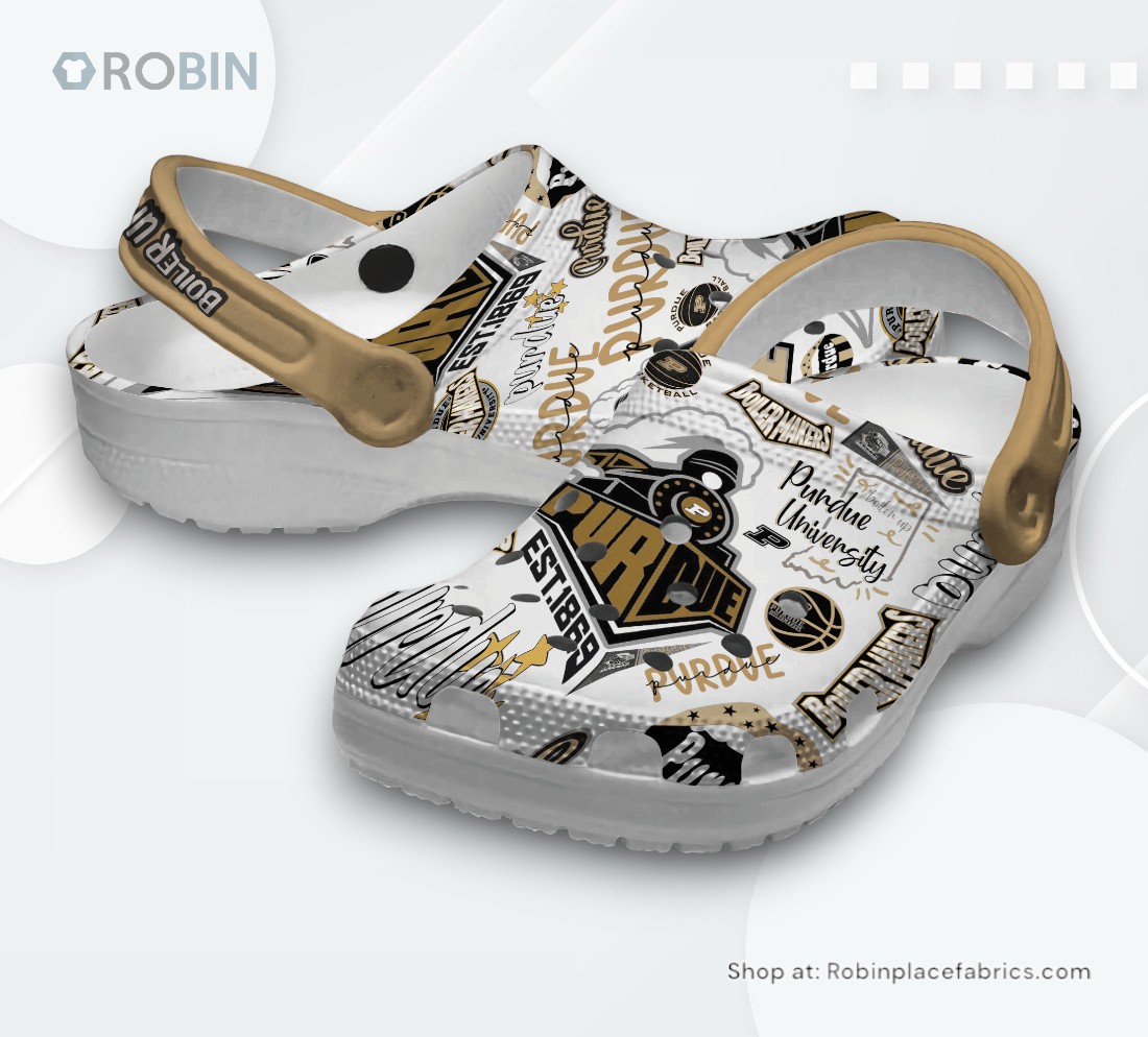 Purdue Boilermakers Basketball NCAA Sport Classic Crocs Shoes, Purdue Boilermakers Merch Purdue Boilermakers Basketball NCAA Sport Classic Crocs Shoes, Purdue Boilermakers Merch