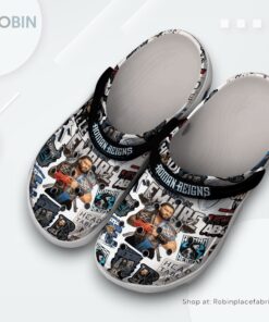 Roman Reigns WWE SportClassic Crocs Shoes Roman Reigns WWE SportClassic Crocs Shoes