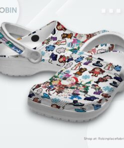 Rudolph The Red Nosed Reindeer Island of Misfit Toys Cartoon Classic Crocs Shoes