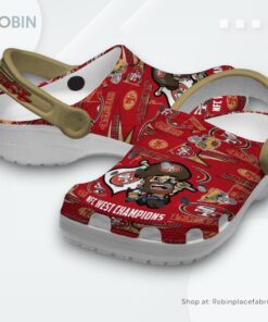 San Francisco 49ers NFL Sport Classic Crocs Shoes, San Francisco 49ers Merchandise