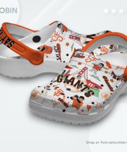 San Francisco Giants Baseball MLB Sport Classic Crocs Shoes, Giants Merch