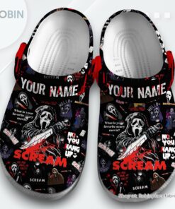 Scream Movie Halloween Classic Crocs Shoes