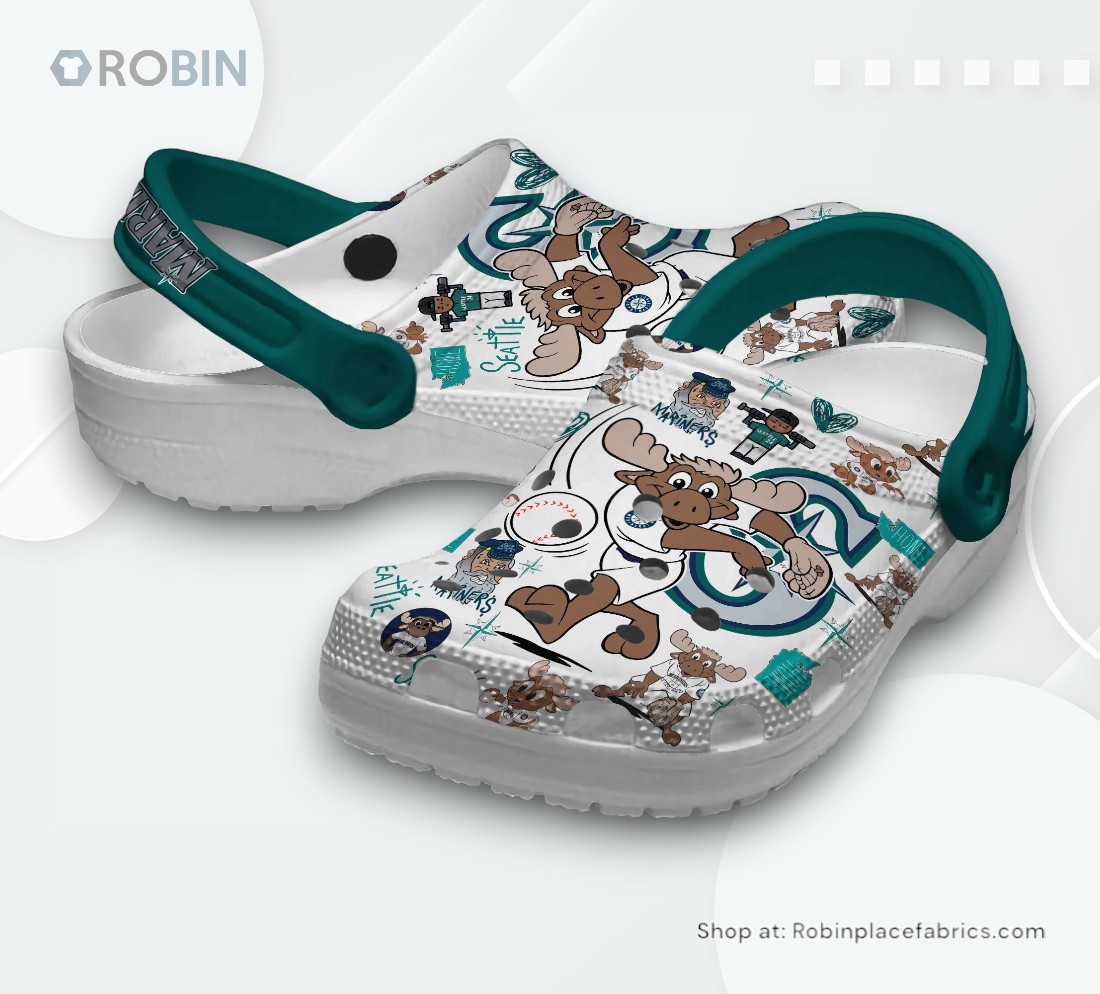 Seattle Mariners Baseball MLB Sport Crocs Classic Crocs Shoes, Seattle Mariners Unique Gifts