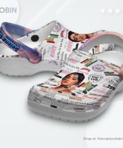 Fribourg-Gotteron Break Cracked Hole Design Crocs Shoes