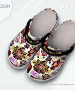 Seth Rollins WWE SportClassic Crocs Shoes Seth Rollins WWE SportClassic Crocs Shoes