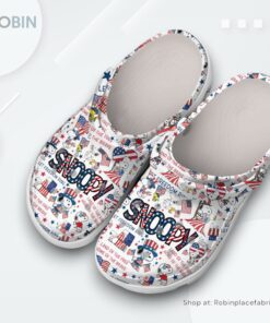 Snoopy Cartoon Classic Crocs Shoes