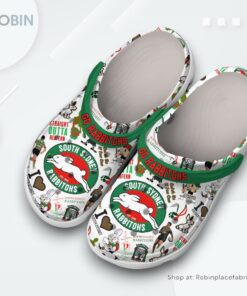 South Sydney Rabbitohs NRL Sport Classic Crocs Shoes