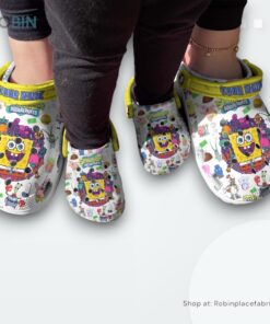 SpongeBob SquarePants Cartoon Classic Crocs Shoes SpongeBob SquarePants Cartoon Classic Crocs Shoes
