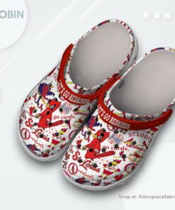 St. Louis Cardinals Baseball MLB Sport Classic Crocs Shoes, St. Louis Cardinals Team Gifts