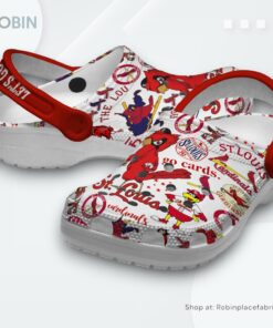 St. Louis Cardinals Baseball MLB Sport Classic Crocs Shoes, St. Louis Cardinals Team Gifts