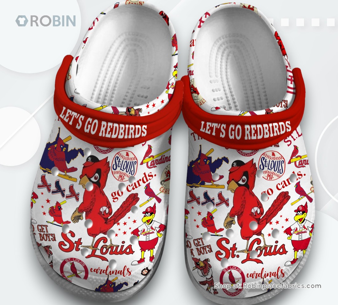 St. Louis Cardinals Baseball MLB Sport Classic Crocs Shoes, St. Louis Cardinals Team Gifts St. Louis Cardinals Baseball MLB Sport Classic Crocs Shoes, St. Louis Cardinals Team Gifts
