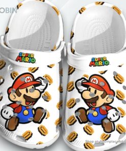 Super Mario Game shoes G02D6 Crocs Crocband Clogs Shoes For Men Women