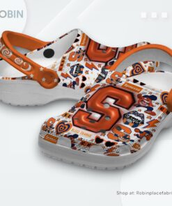 Syracuse Orange NCAA Sport Classic Crocs Shoes, Syracuse Orange Gear