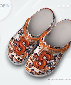Syracuse Orange NCAA Sport Classic Crocs Shoes, Syracuse Orange Gear