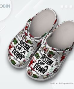 System Of A Down Music Classic Crocs Shoes