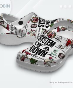System Of A Down Music Classic Crocs Shoes System Of A Down Music Classic Crocs Shoes