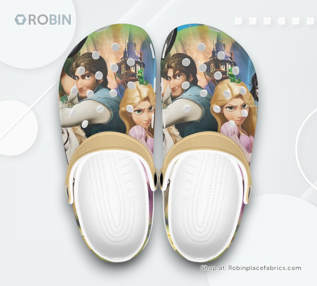 Tangled Rapunzel Cartoon Crocs Crocband Shoes Clogs Custom Name For Men Women and Kids Tangled Rapunzel Cartoon Crocs Crocband Shoes Clogs Custom Name For Men Women and Kids