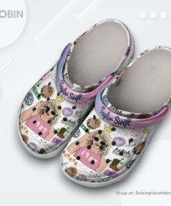 Taylor Swift 1989 Album Music Classic Crocs Shoes Taylor Swift 1989 Album Music Classic Crocs Shoes