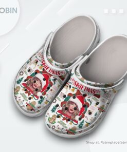 Taylor Swift Music Christmas Classic Crocs Shoes