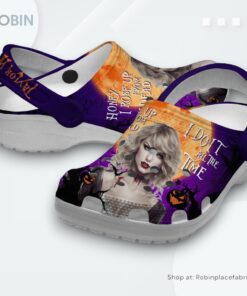Taylor Swift Music Halloween  Classic Crocs Shoes