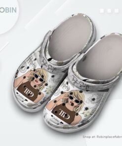 Taylor Swift TTDP Album Music Classic Crocs Shoes Taylor Swift TTDP Album Music Classic Crocs Shoes