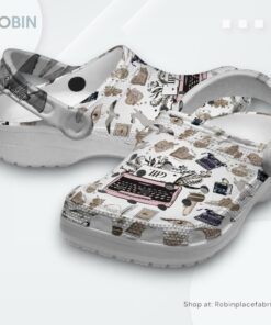 Taylor Swift TTPD Album Music Classic Crocs Shoes