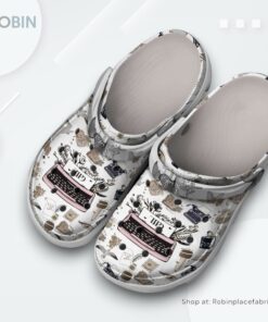 Taylor Swift TTPD Album Music Classic Crocs Shoes
