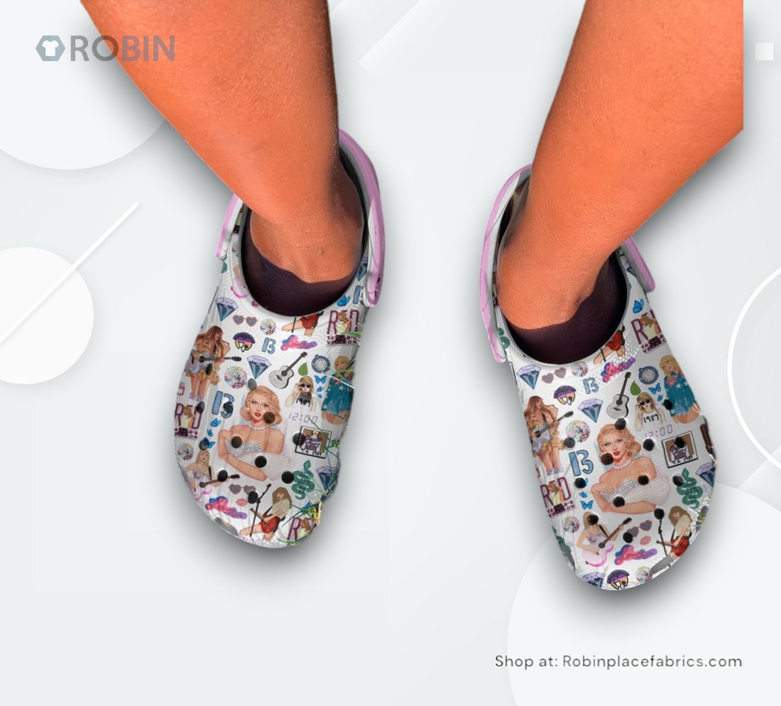 Taylor Swift The Eras Tour Music Classic Crocs Shoes