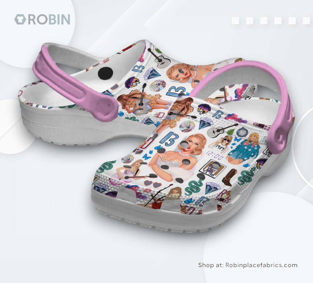 Taylor Swift The Eras Tour Music Classic Crocs Shoes Taylor Swift The Eras Tour Music Classic Crocs Shoes